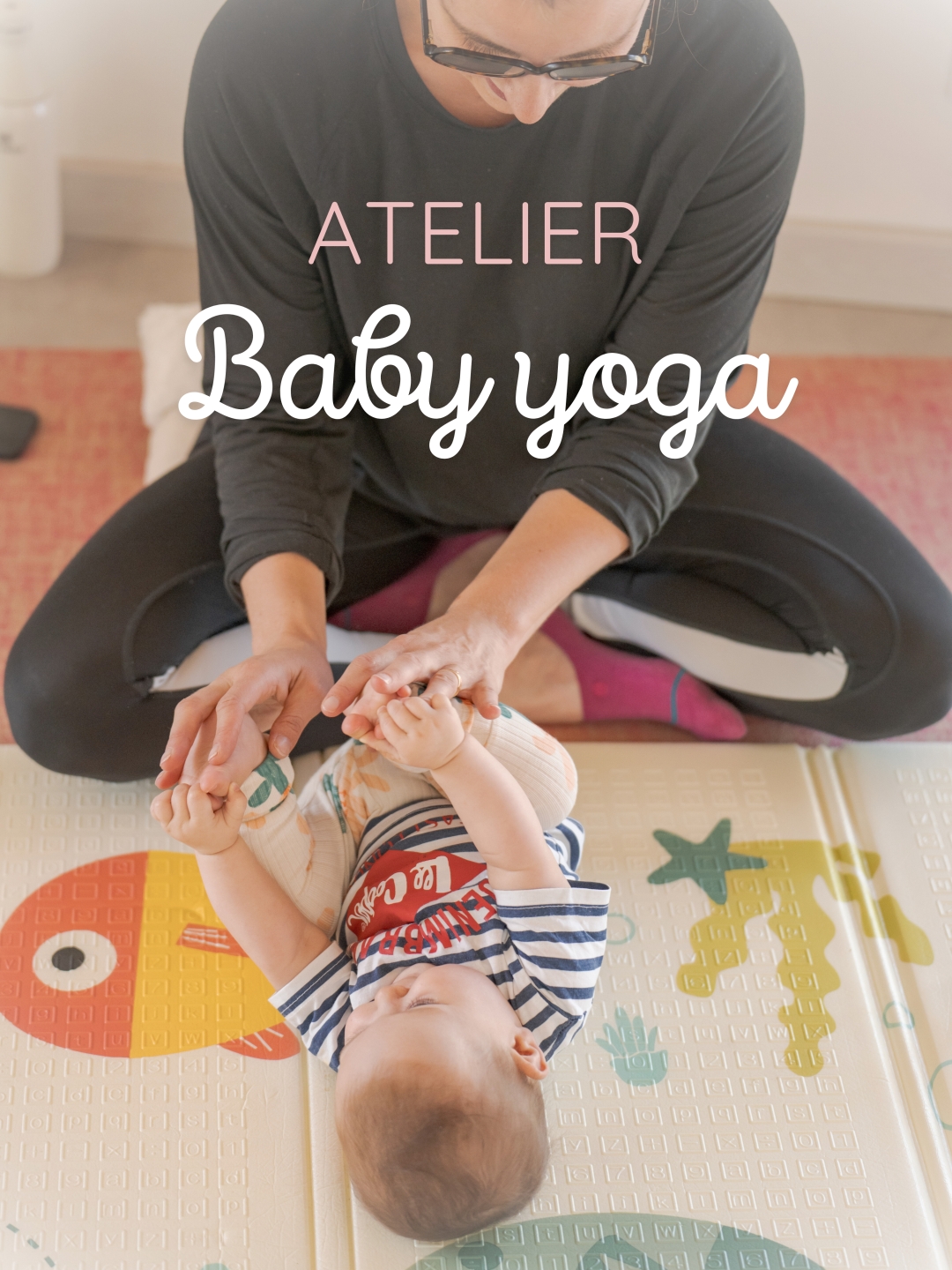 Séance photo baby yoga à Prévessin-Moëns 